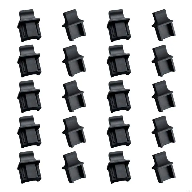Long Stem Silicone RJ45 Dust Cap For Ethernet Networking Port Effective Anti Dust Solution For IT Professionals And Home Users 