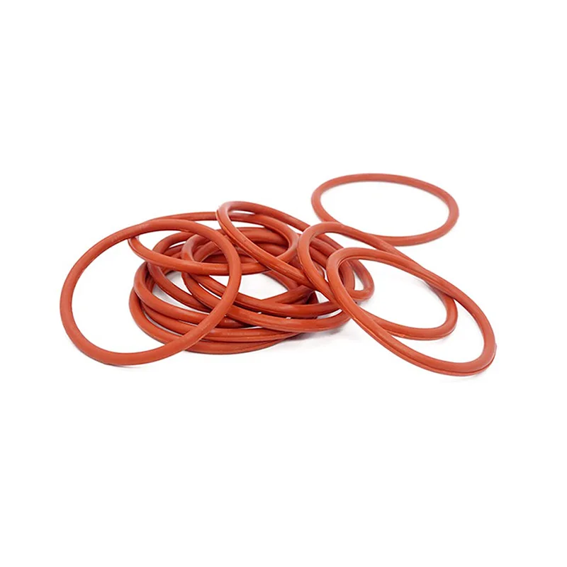 

50PCS Red Silicone VMQ O Ring OD31/32mm CS 2.65mm Food Grade Sealing Waterproof Insulated Rubber Silicon O Type Gasket for Car