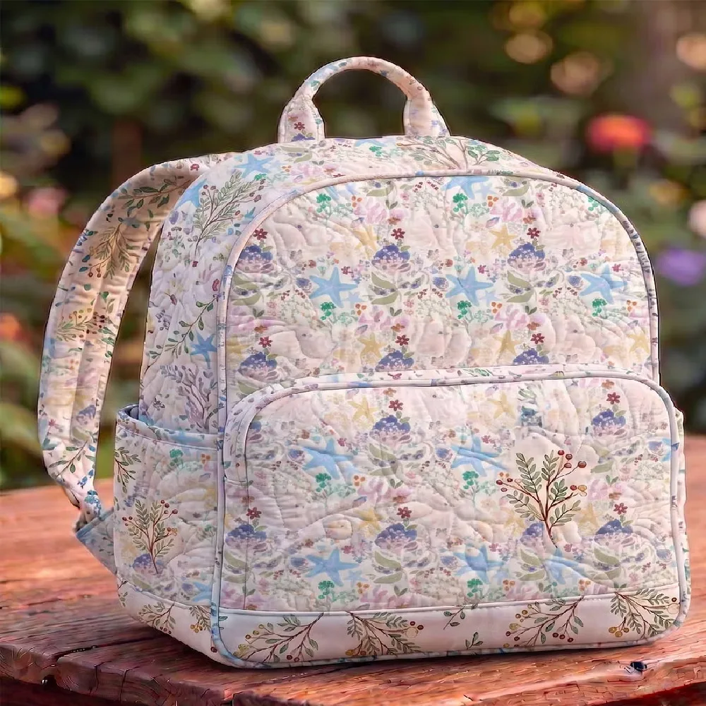3D Printed Quilted Backpack fashion Bags Gifts Hiking Camping Backpack Handbag casual Bag Beach Personalized Training Bag