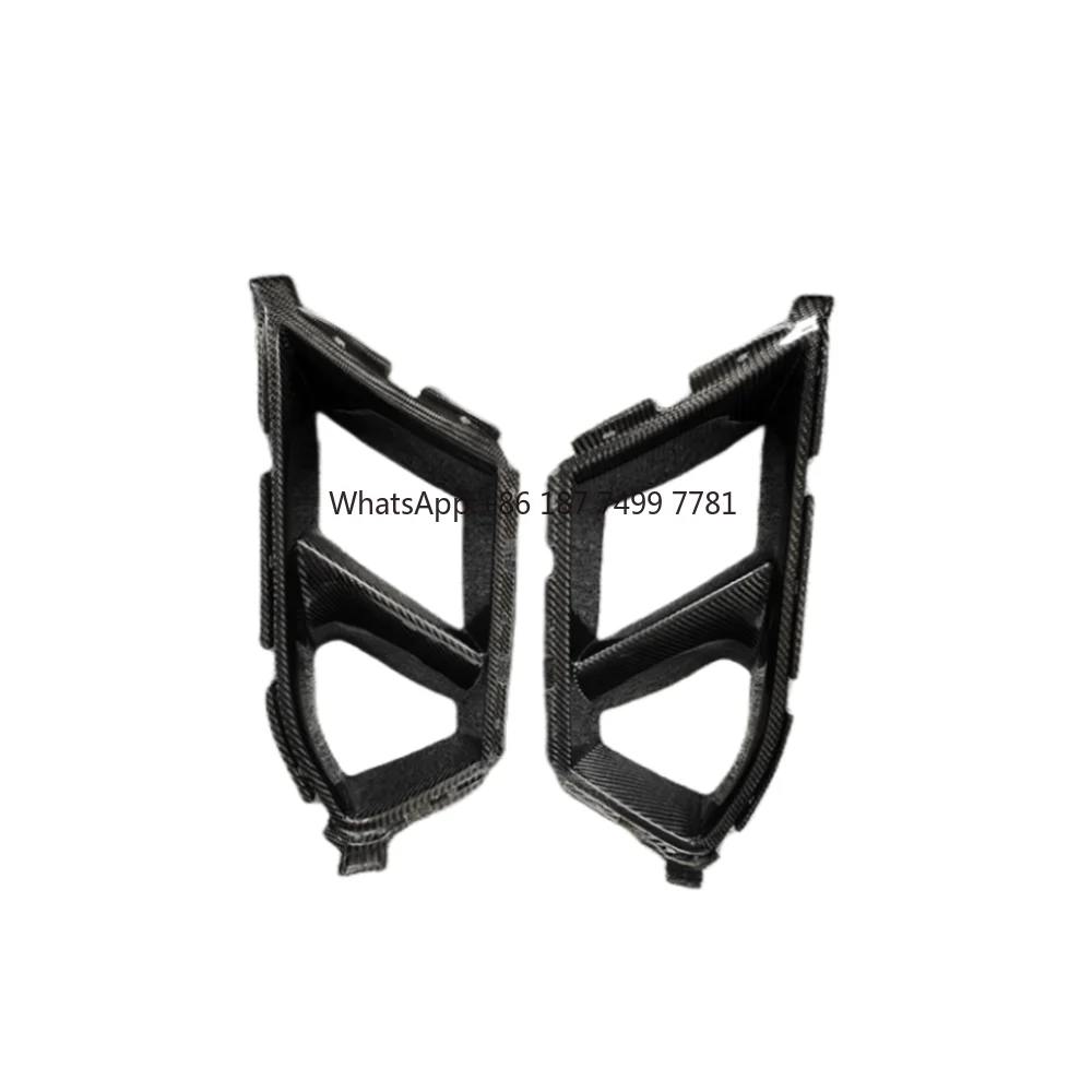 

Used for . G80 G82 M3 M4 Carbon Fiber MP Style Front Bumper Ventilation Duct Body Kit