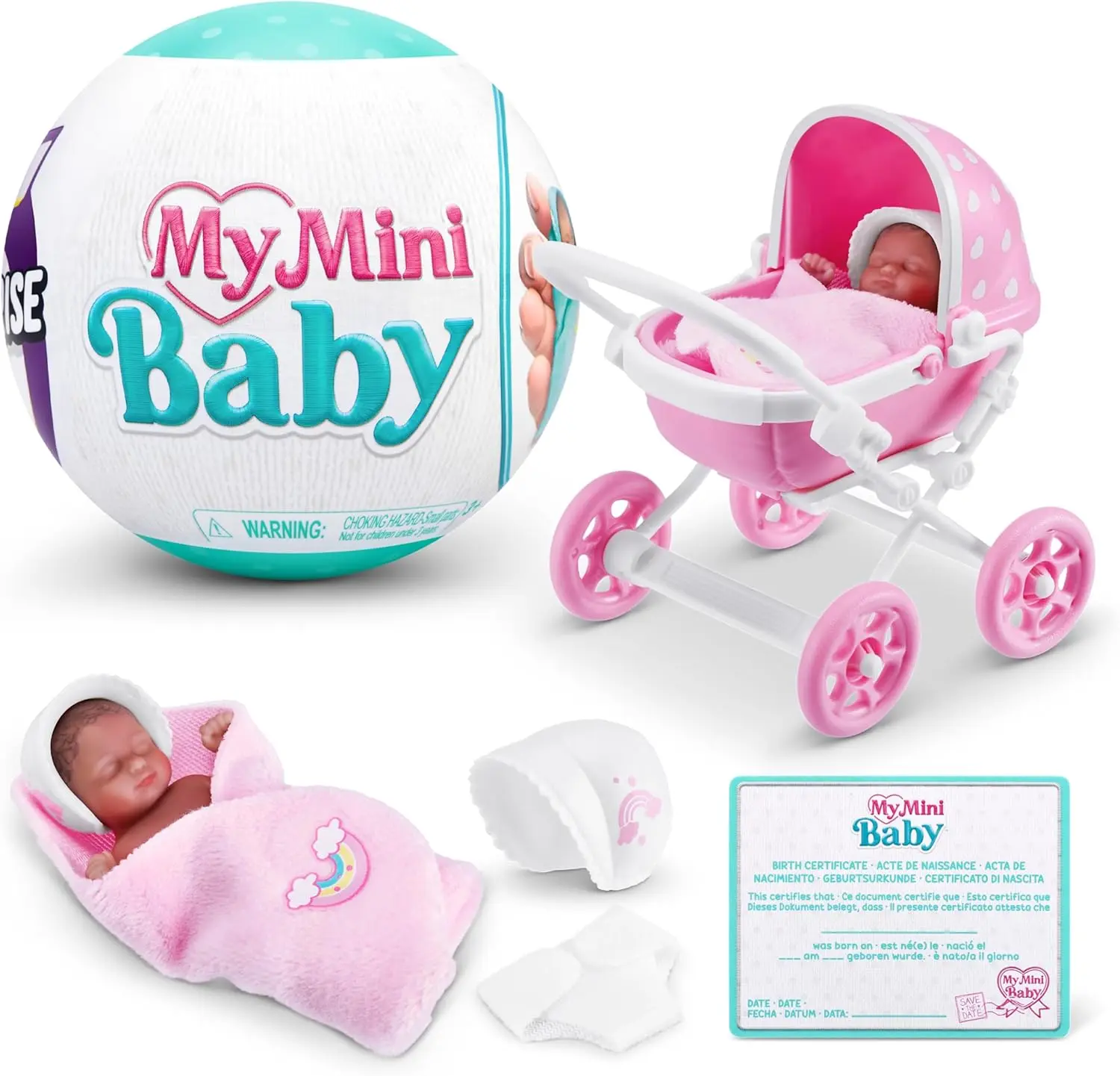 Hot Toys My Mini Baby Collectible Mystery Capsule Surprise Realistic Miniature Baby Blind Box Toys