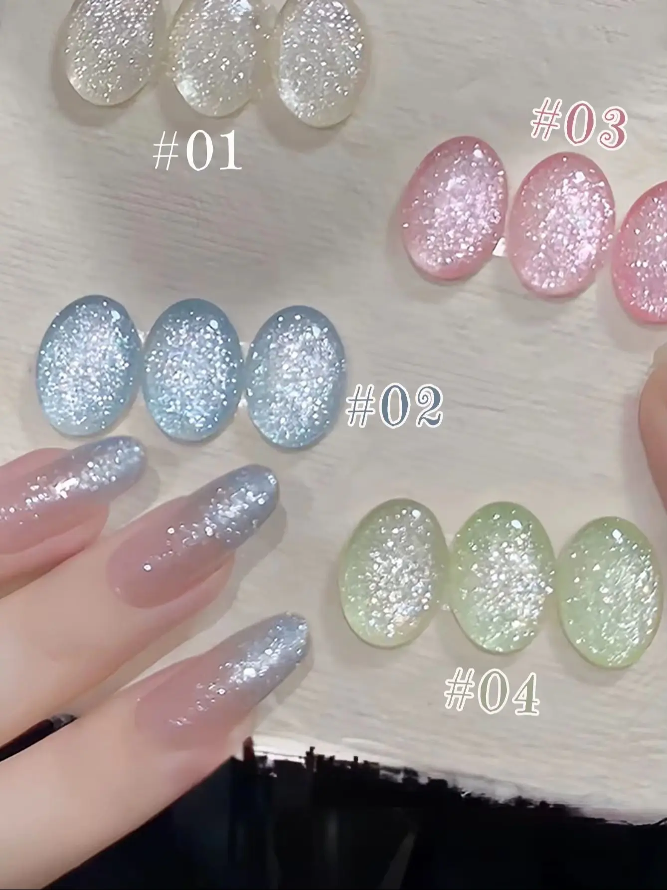 1pcs SHAKA Spring Ice Crystal Diamond Gel Nail Polish Clear Jelly Fairy Everyday Gentle Whitening Versatile Nail Enhancement Art