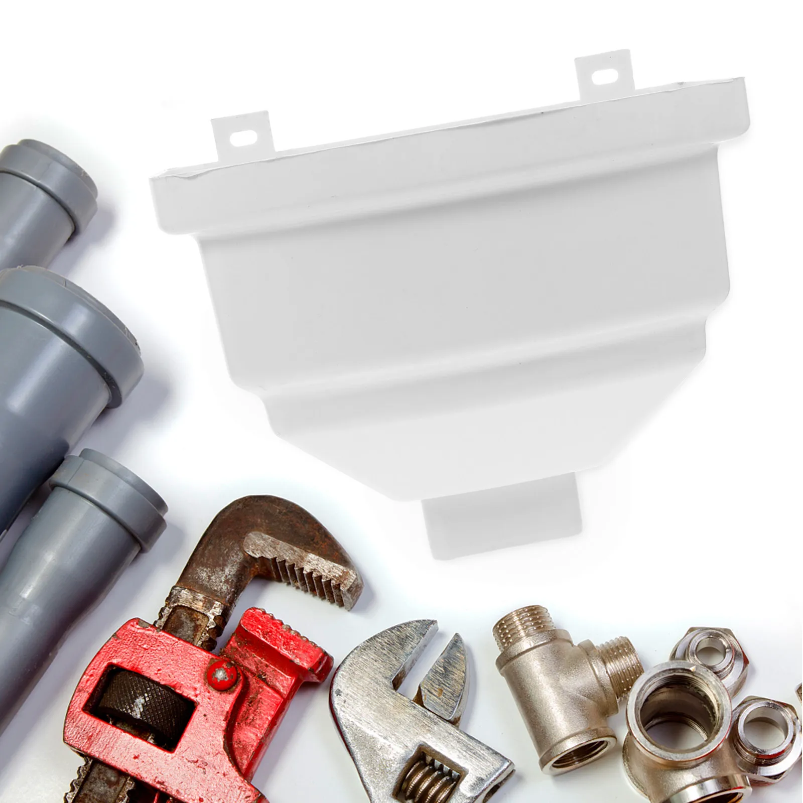 

ПВХ-трап для водосточных труб квадратного сечения с изогнутым дизайном, эффективная система сбора дождевой воды