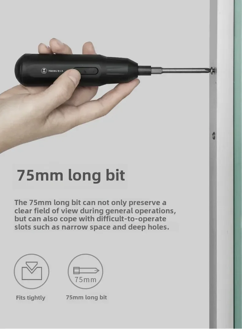 Powerful GreenForest Cordless Electric Screwdriver Mini Precision Power Tool with Charging Function
