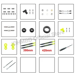 STEAM AK400/420 parts Carbon Fiber Blades Tail Control Linkage Bearing For AK400 420 RC Helicopter