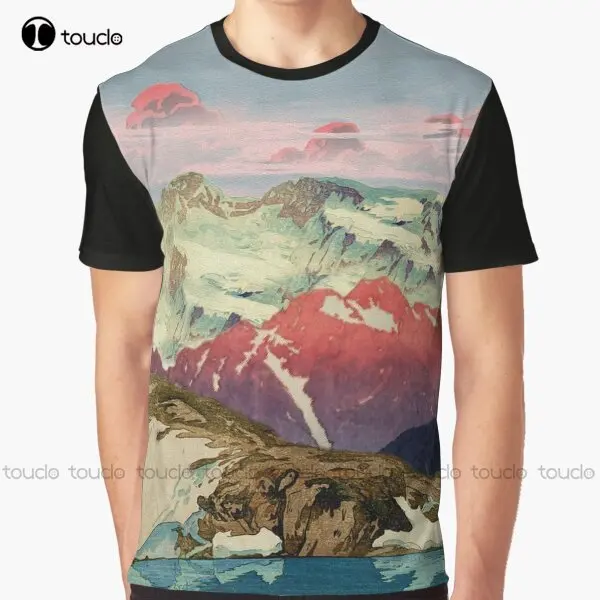 Winter In Keiisino - Nature Landscape Graphic T-Shirt Custom Aldult Teen Unisex Digital Printing Tee Shirts Custom Gift Xxs-5Xl