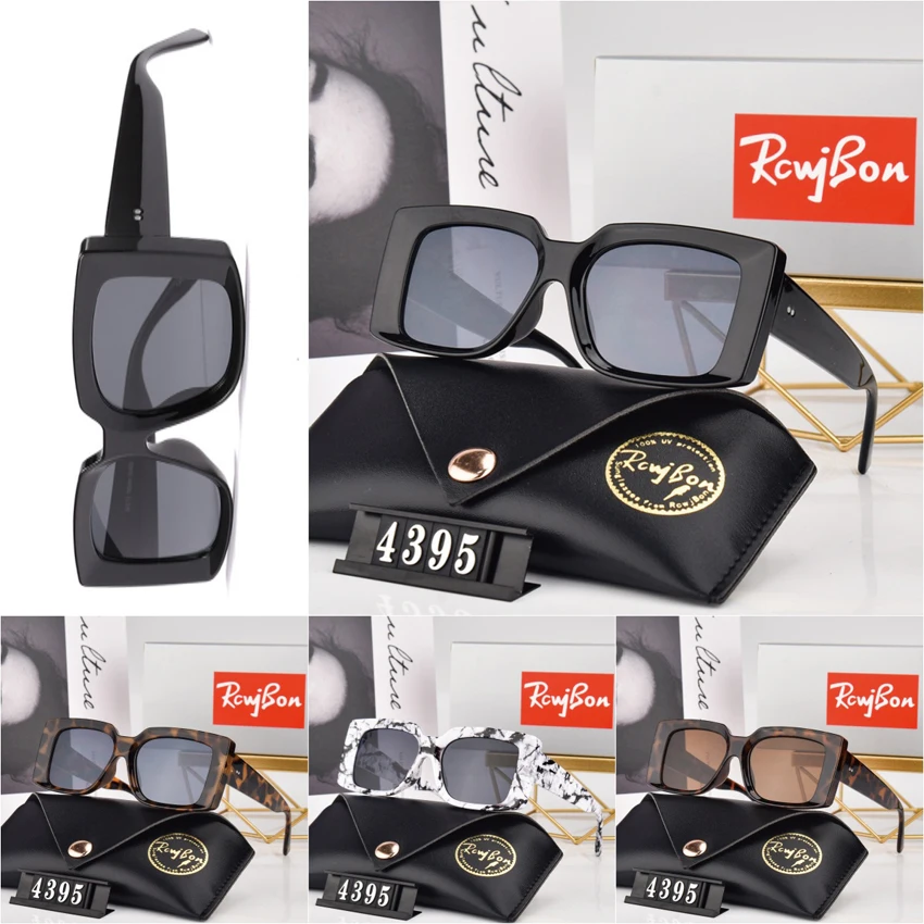 

Beautiful Designer Polarized Sunglasses RCWJBON 4395 Brand For Men Women Sun Glasses Goggle Square Glasses Shades Eyewear UV400
