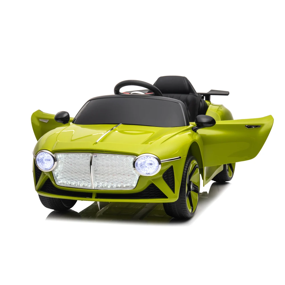 12 V Ride on Car, Kids Electric Car,  Riding Toys for Kids with Remote Control/PU Seat/ Swing/Amazing Gift for 3~6 Years