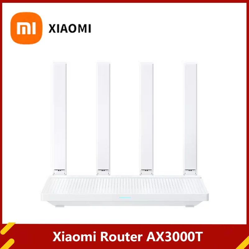 

Маршрутизатор Xiaomi AX3000T 2,4G 5G Mesh Technology Wi-Fi 6, эффективное проникновение стен, детская онлайн-защита, повторитель Wi-Fi-маршрутизатора