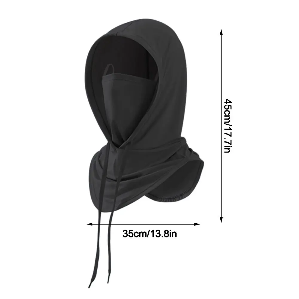 Breathable Ice Silk Sunscreen Masks Sunproof Quick Drying Full Head Mask Sun/UV Protection Face Cover Cycling Motorcycle Fishing image 3