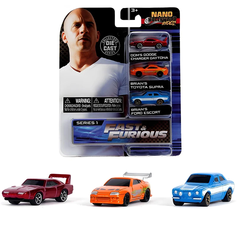 

JADA 4.2cm Fast & Furious Supra Eclipse Charger Alloy Diecasts & Toy Vehicles Car Model Miniature Scale Model Car For Children