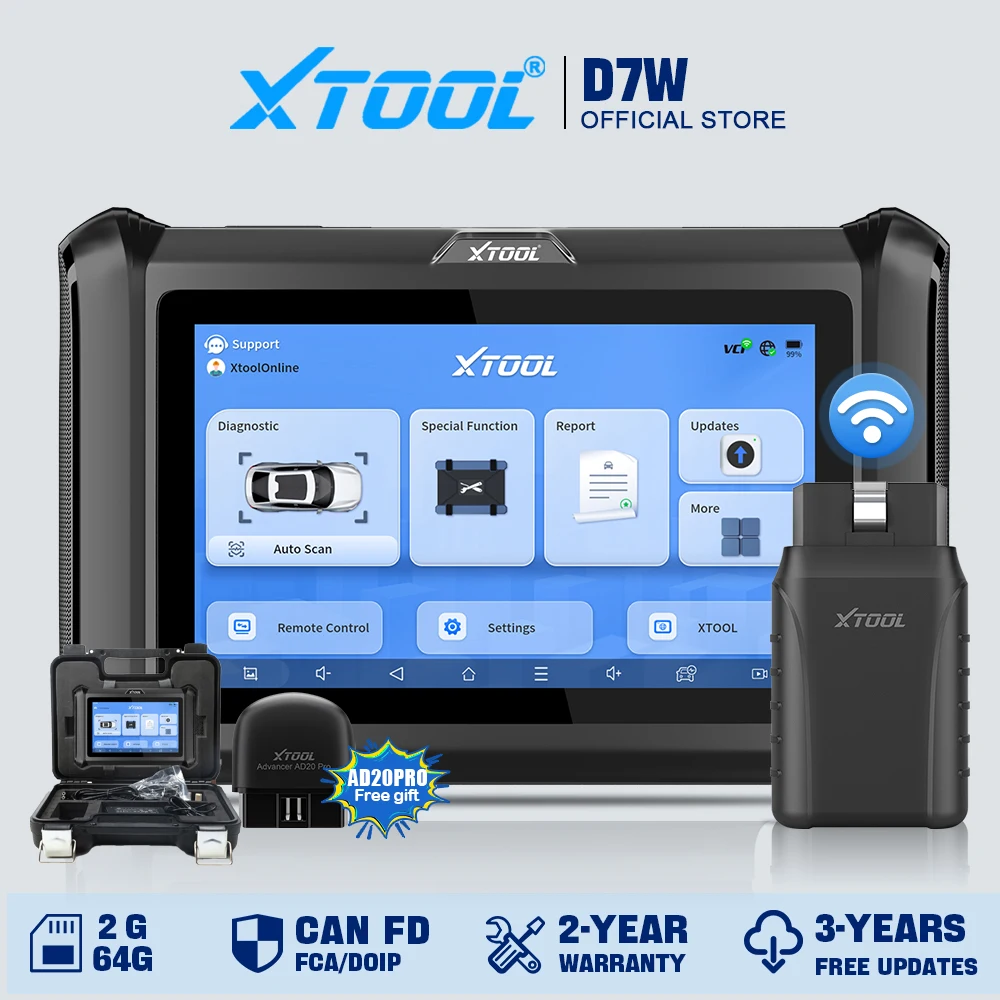 XTOOL D7W: El Escáner Automotriz Todo en Uno que Transformó Mi Taller