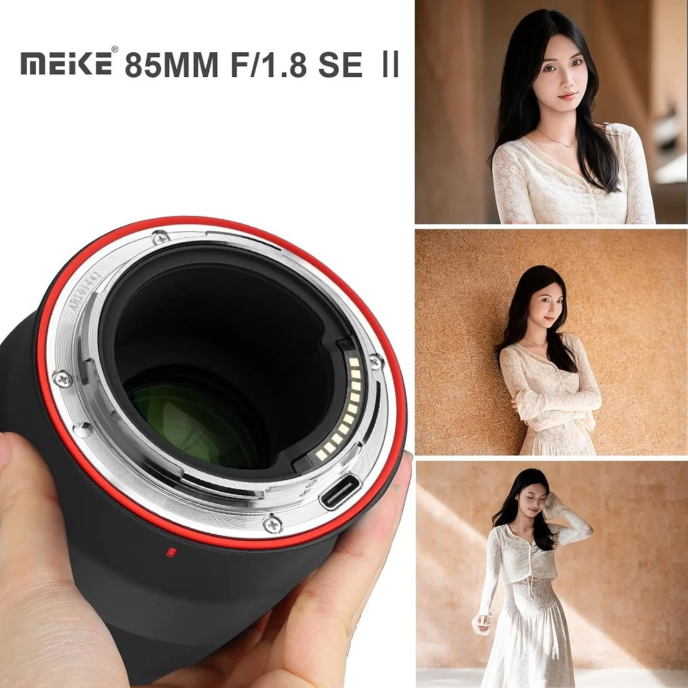 Meike 85 مللي متر f1.8 SE II 8K التركيز التلقائي STM كامل الإطار رئيس عدسات الصورة لباناسونيك لوميكس سيجما L كاميرا S1 S1R S1H S5 FP FPL #6