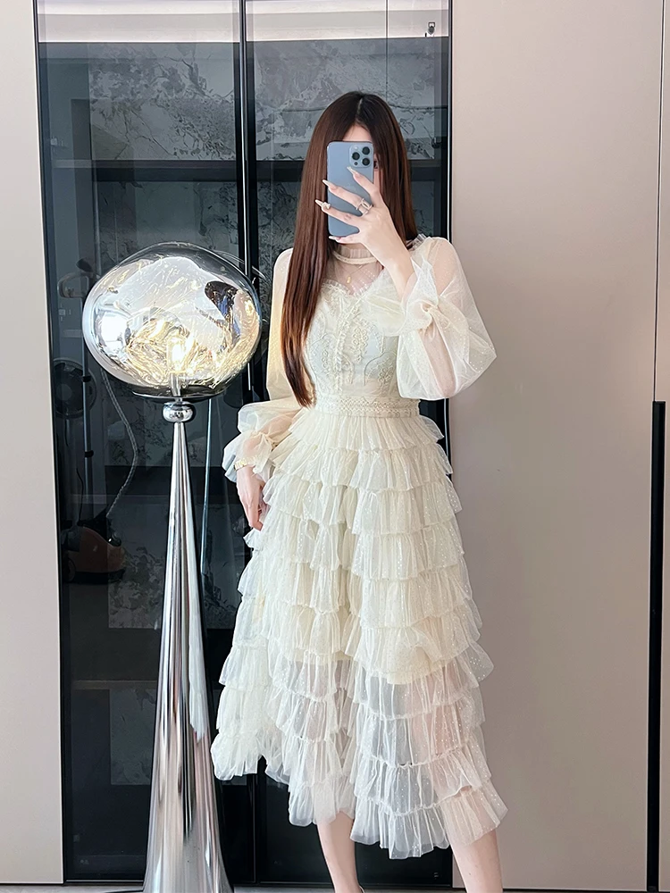 

Ele Princ Sle Long Sve Me Dr Charming Fairy T Трапеция с высокой талией Подходит для всех сезонов