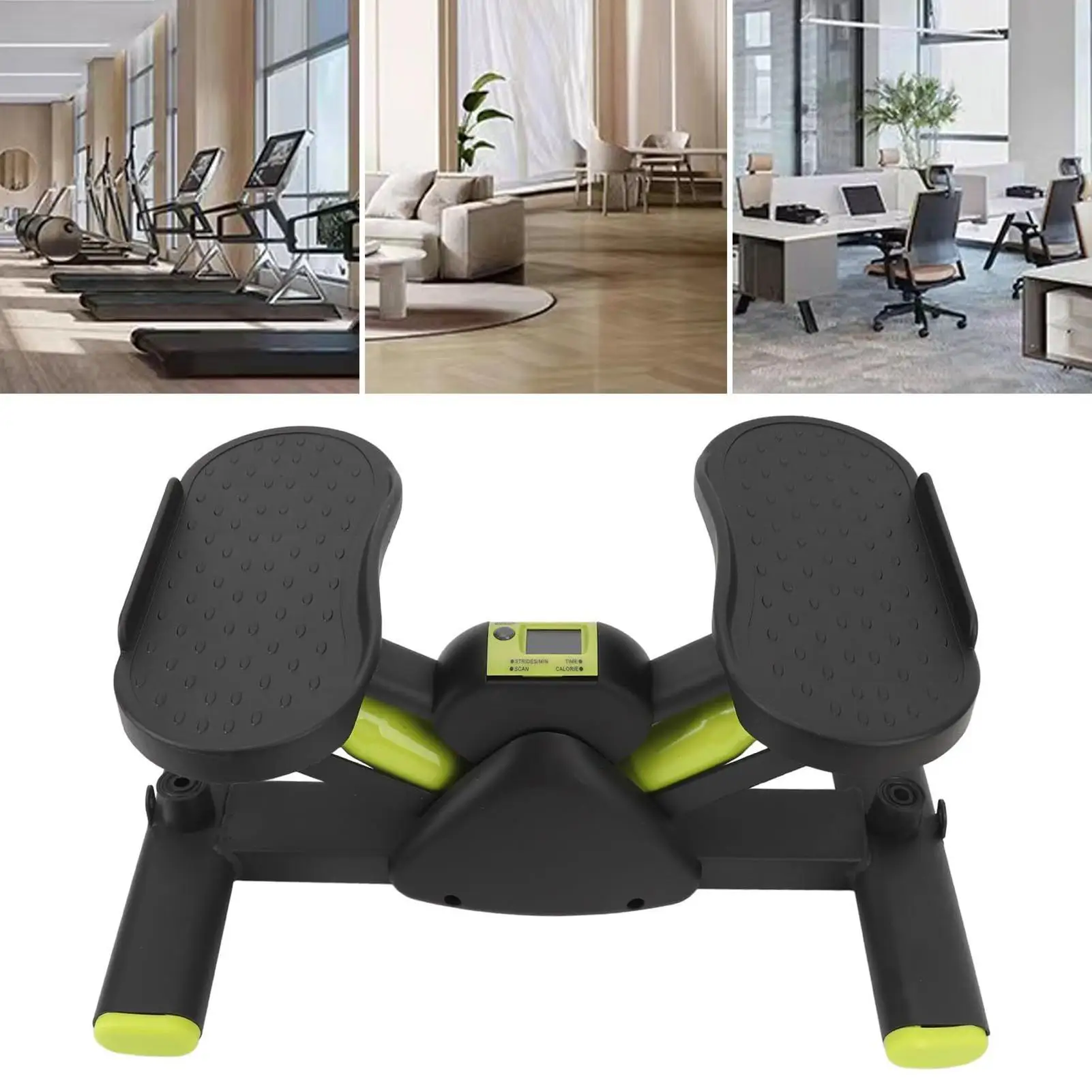 

Stair Stepper Portable Side To Side Equipment Step Exercise Machine for Physical Workout Walking Core Waist Thigh Knee Joint Leg