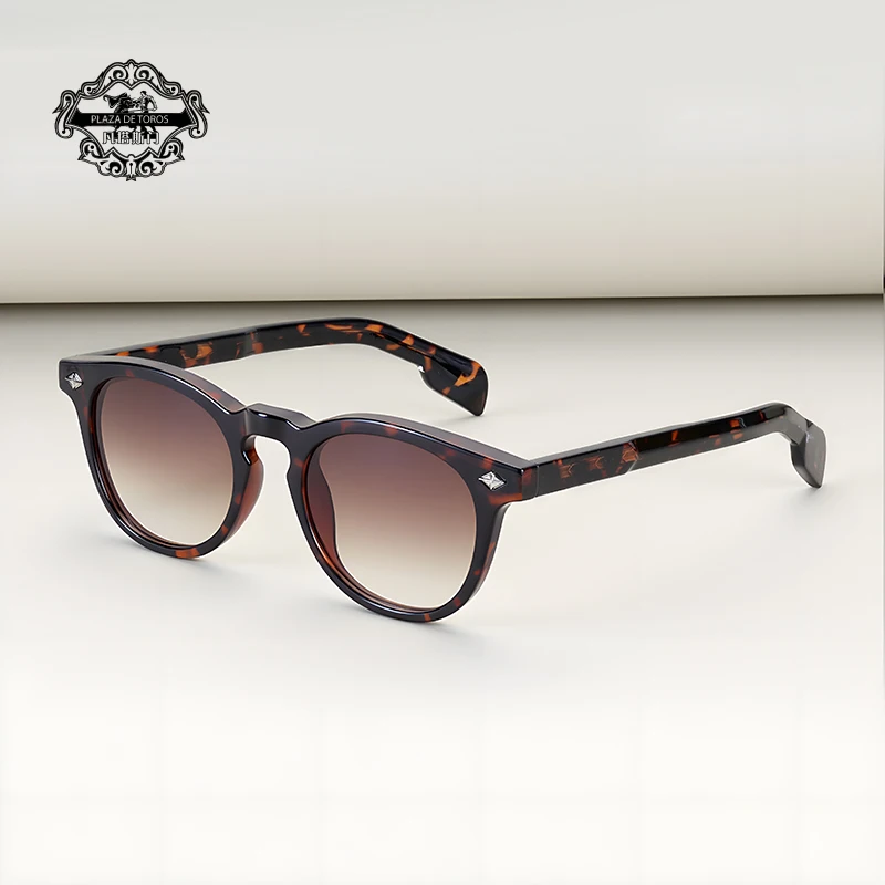 

Fashion Designer Luxury Cross Rivets Sun Glasses for Unisex Transparent Gradient Color Sunglasses UV400 Customized Prescription