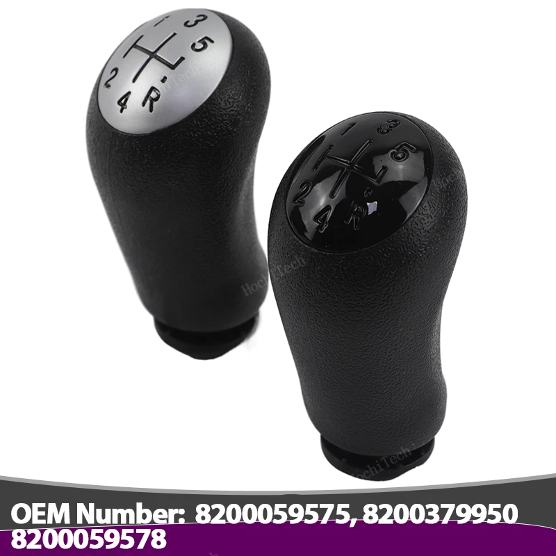 Car Handles Gear Shift Knob Lever Stick Head Replacement For Renault Clio 3 Twingo 3 Laguna 2 Modus Dacia Dokker Duster Logan II