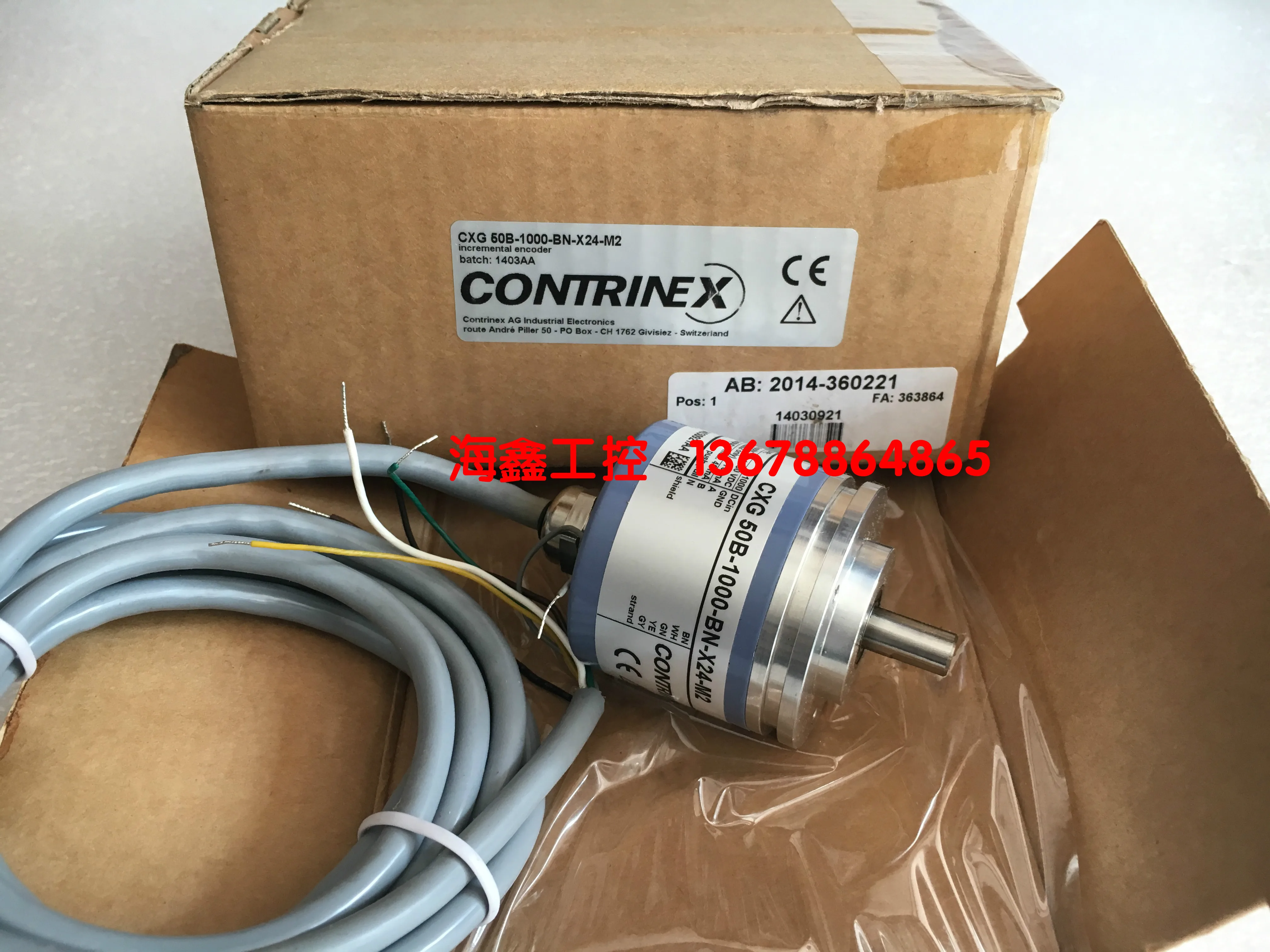 

Энкодер CONTRINEX CXG50B-1000-BN-X24-M2