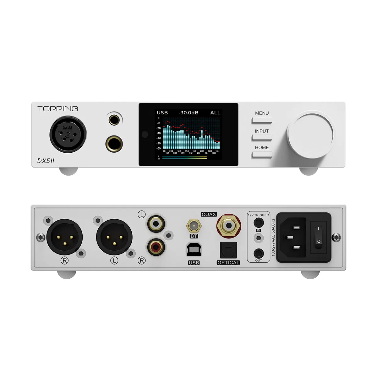 TOPPING DX5 II Fully Balanced DAC & Headphone Amp Combo Dual ES9039Q2M DSD512 PCM768kHz LDAC Decoder amplifier - Image 4