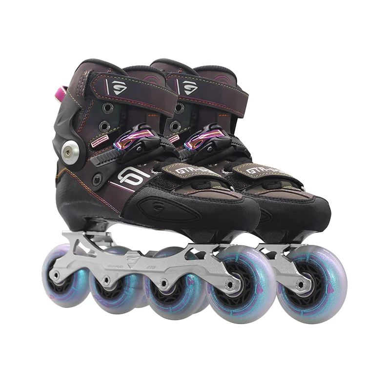 EACHkids Inline FreeStyle Professional Inline Skating Shoes Roller Patins Rollerskates