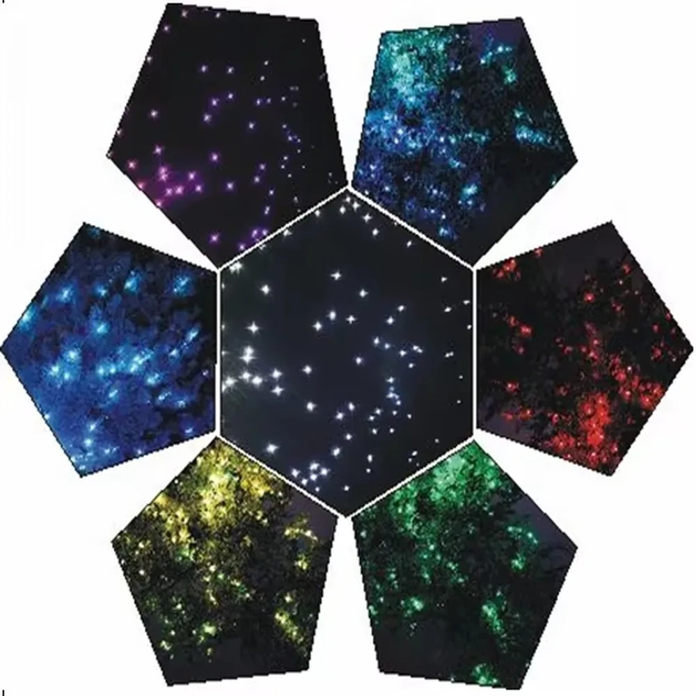 Outdoor Christmas Laser Projector Light Motion Full Spectrum 7 Color White Star Effects Remote Control Garden Decoration