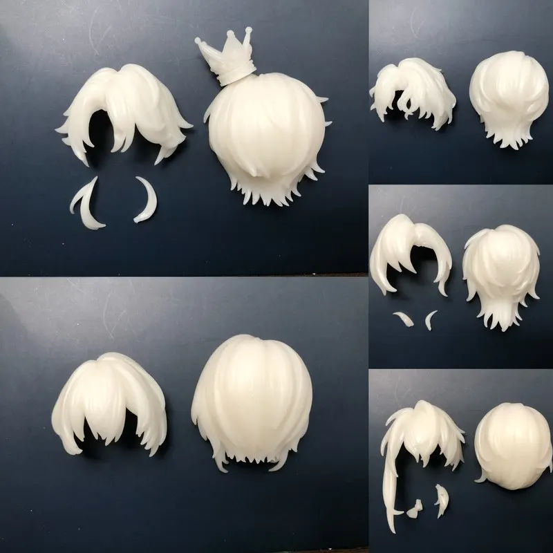Authentic Spot Eternal Night Scratch Special 6bjd Movable Doll Male Child Blind Box Trendy Toy Accessories White Film Head
