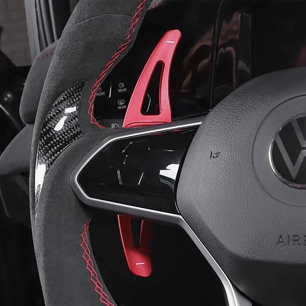 

for volkswagen Golf 8 MK8 R GTI R Line Accessories 2020 2021 2022 Aluminum Car Steering Wheel Shift Paddle Extension 2PCS