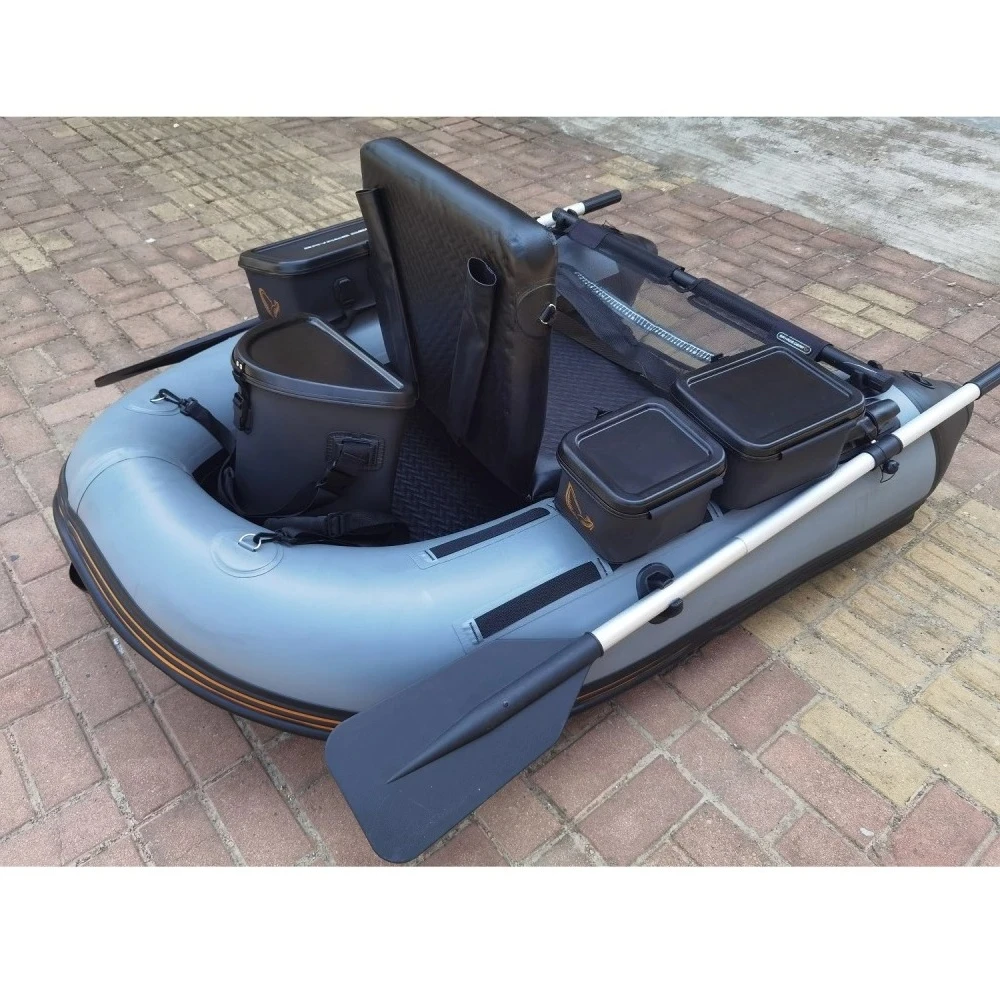 

Надувная лодка для живота, понтонные лодки для одного человека, утолщенный материал ПВХ, гребное каноэ, каяк для любителей рыбалки