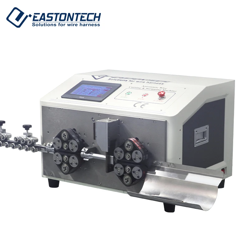 

EW-3040 Automatic Peeling Striping Cutting Machine For Computer Wire/ Computer Strip Wire Machine