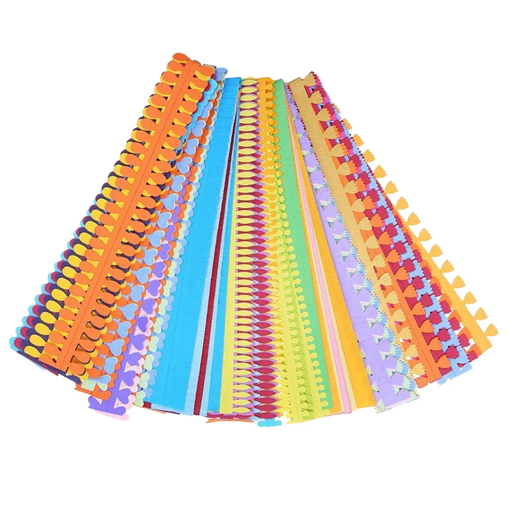 

3D Quilling Paper Flowers Set 8 Styles Bright Colors Craft Projects DIY Decorations Floral Bouquet Wrapping Strips Petal