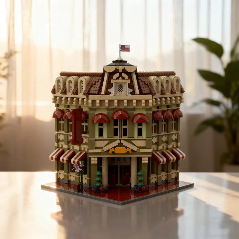 

3451pcs MOC Magic Kingdom Crystal Arts Model Building blocks Architecture Assemble Christmas gift DIY toys creative Brick Kids