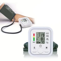 Blood Pressure Monitor Upper Arm Automatic Tonometer Digital BP Medical Sphygmomanometer Puls High Accurate Sphygmomanometer