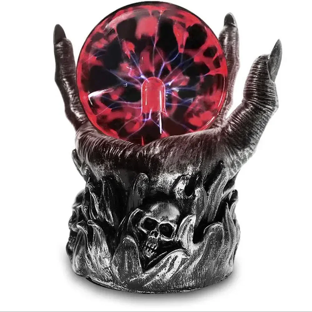 

Palm Holding Ball Crystal Plasma Lamp 4-inch Glass Ball Touch-sensitive Scientific Enlightenment Cool Indoor Desktop Decoration