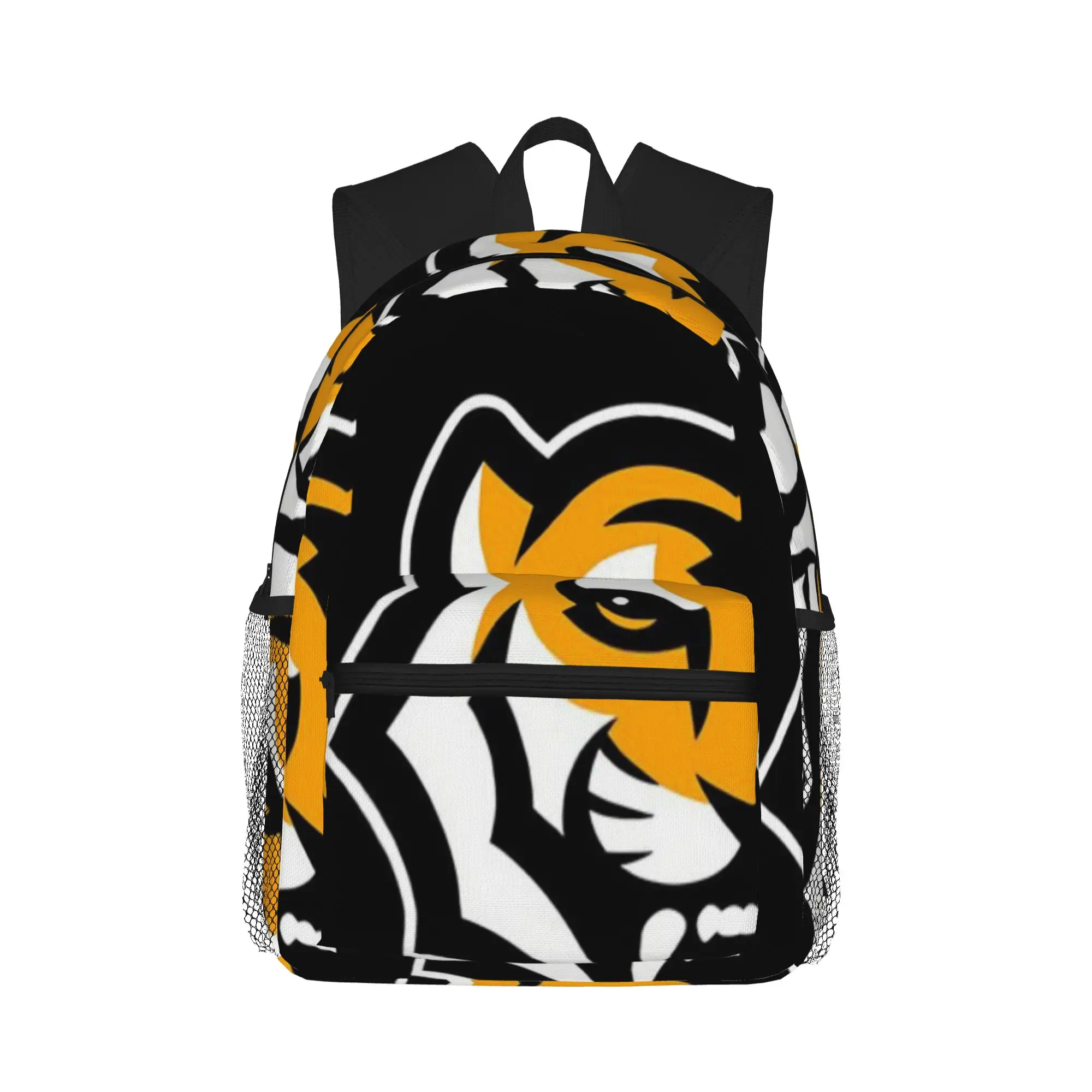 

Tiger Sports Mascot Logo Casual Backpack for Students and Adults Bag