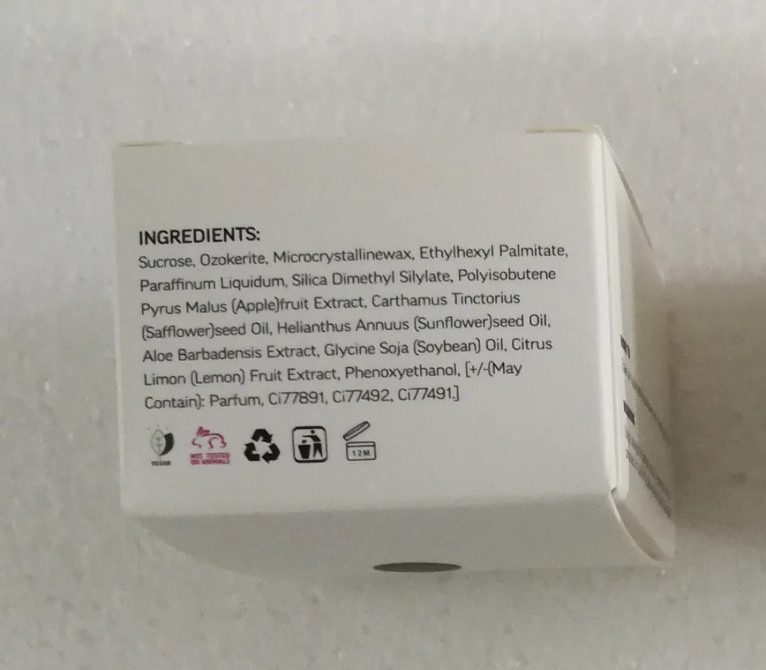 نباتي الشفاه قناع النوم العلامة الخاصة الفاكهة غرفت بلسم الشفاه للشفاه الجافة بالجملة ماكياج العناية بالشفاه فرك شعار مخصص