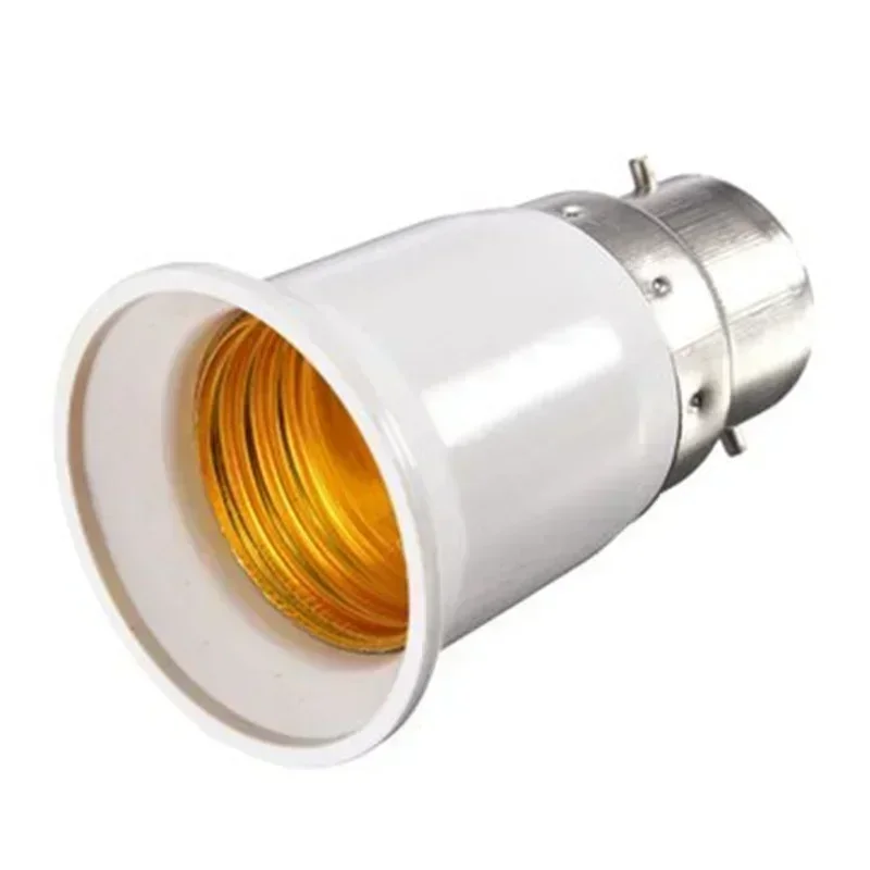 1/10szt Adapter lampy Led B22 do E27 Gniazda żarówki Konwerter podstawy lamp Uchwyt konwersji Konwerter Żarówki Gniazdo Akcesoria