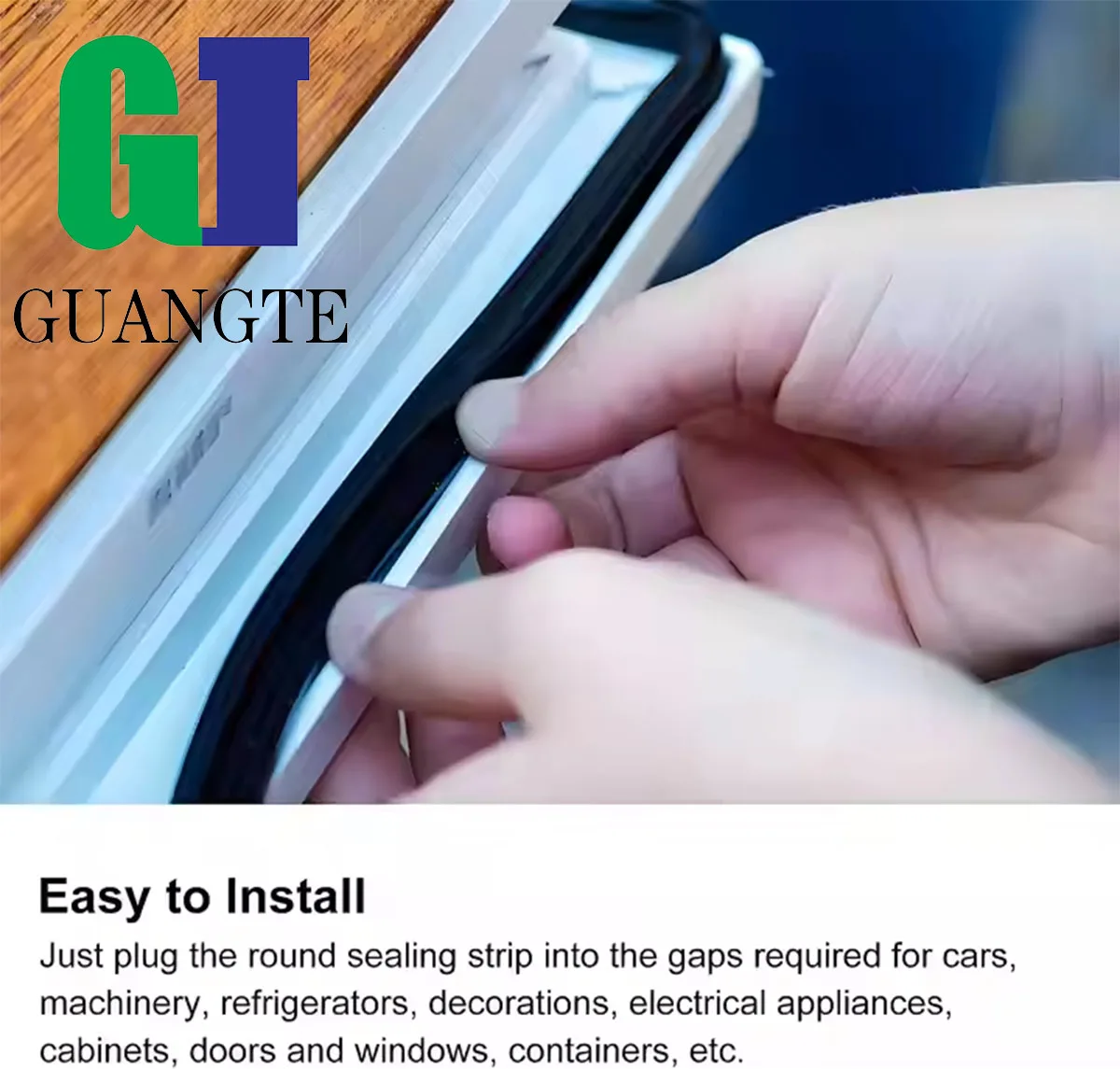 Manga de tubo epdm preta, 1/5/10m, cabo flexível, barra de anel o, tira de borracha de silicone, sólida, não espumante, alta temperatura