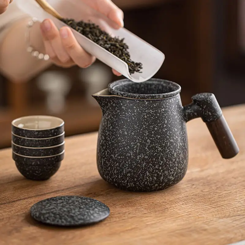 Upscale Tea Sets Ceramic Kung Fu Teaset Teacup Porcelain Service Gaiwan Tea Cups Mug of Tea Ceremony Teapot