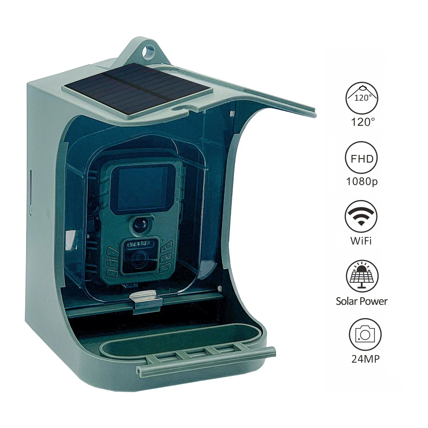 

В наличии Suntekcam PIR кормушка для видов птиц 24MP/1296P водонепроницаемая Wi-Fi камера слежения ночного видения умная кормушка для птиц на солнечной энергии