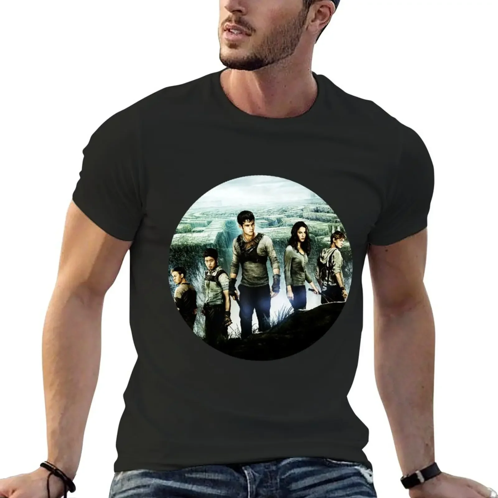 

Newt - Maze Runner vuntage design T-Shirt animal prinfor boys sports fans Men's t-shirt