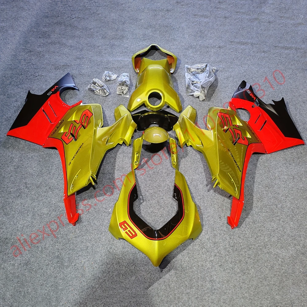 V4S 2022 2023 2024 Sportbike Fairing Kit for Ducati Panigaie V4 22 23 24 Fuel Tank Cover Motorcycle Body Parts Full Set Fairings