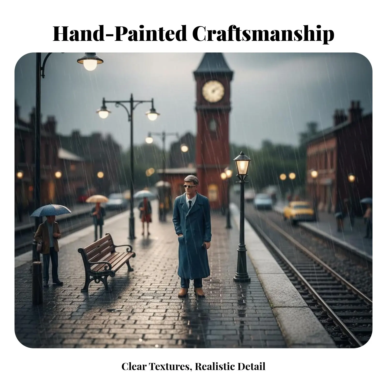 

1:64 Scale Resin Figure DIY Scene Building Miniature People Figures Tiny People Model High Accuracy Sand Table Character Model