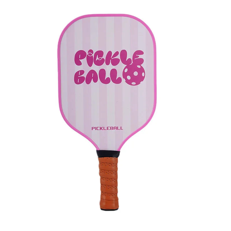 

16mm Glass Fiber Pickleball Paddle, Durable Wide Body Arc Design Comfort Grip for Training