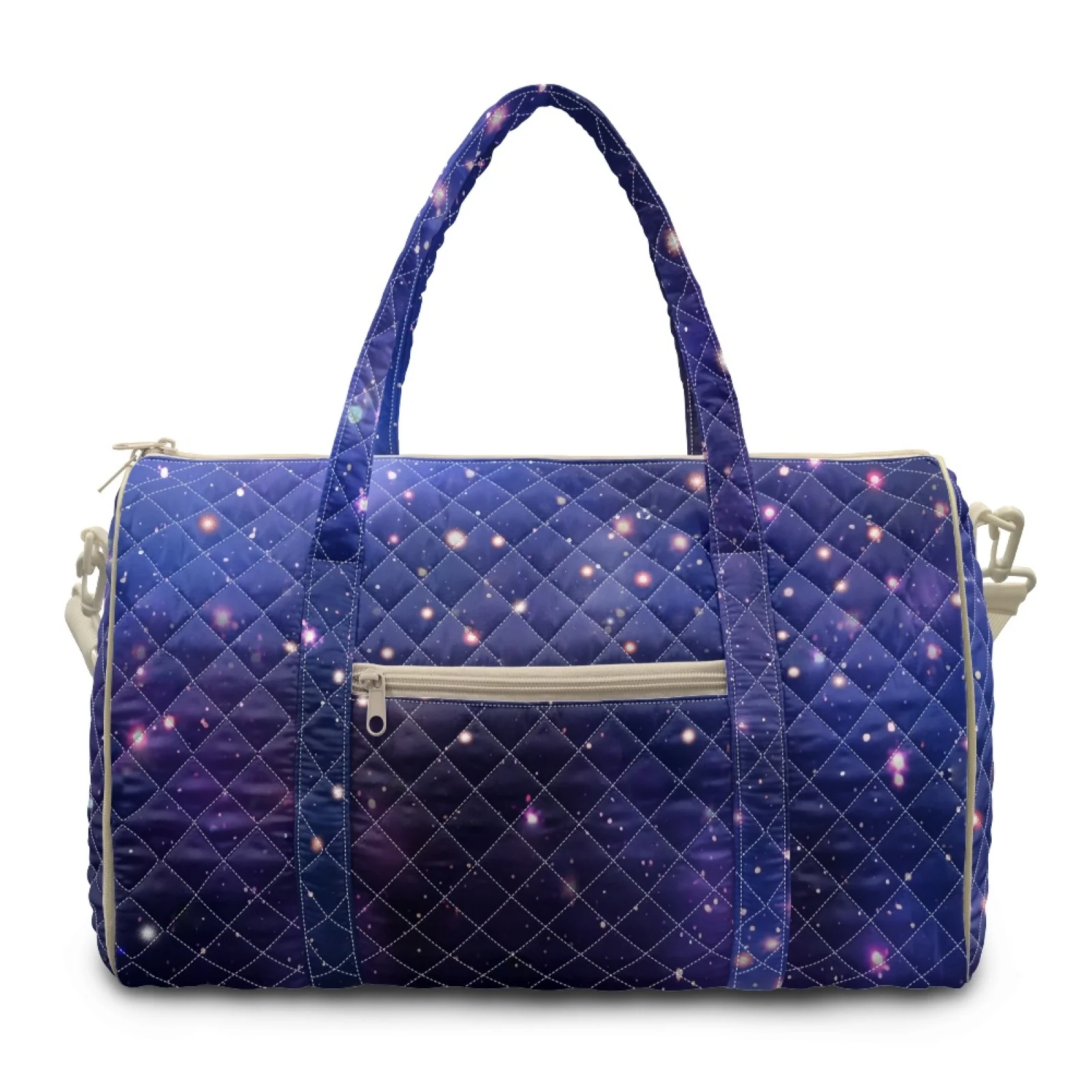 Coloranimal Deep Starry Sky 2026 New Travel Duffel Bag Polyester Multi-pocket Carry On Tote for Women