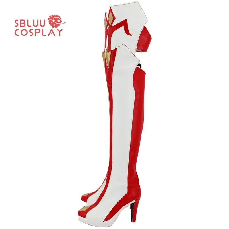 SBluuCosplay FGO Britomart Cosplay Schoenen Op maat gemaakte laarzen Halloweenfeest