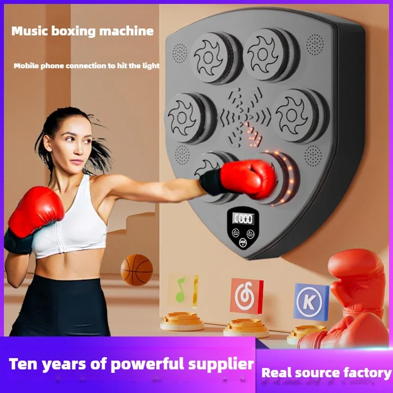 Intelligent music boxing machine home boxing practice rhythm boxing robot sandbag trainer