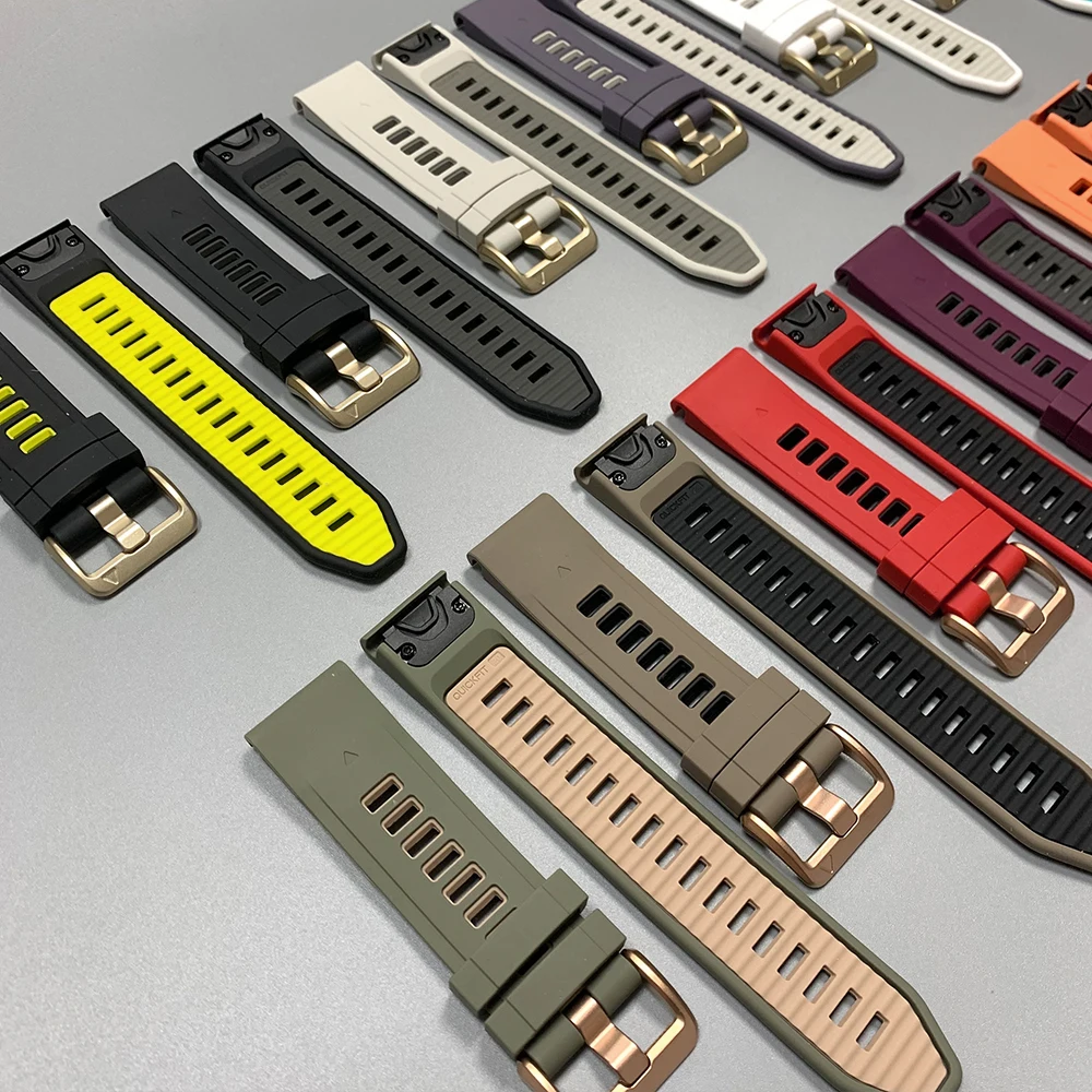 QuickFit 20mm Fenix9 Sport WatchBand For Garmin Fenix 8 9Pro 43mm 7S Epix Pro 42mm Descent Mk3 43mm Silicone Soft Strap Bracelet