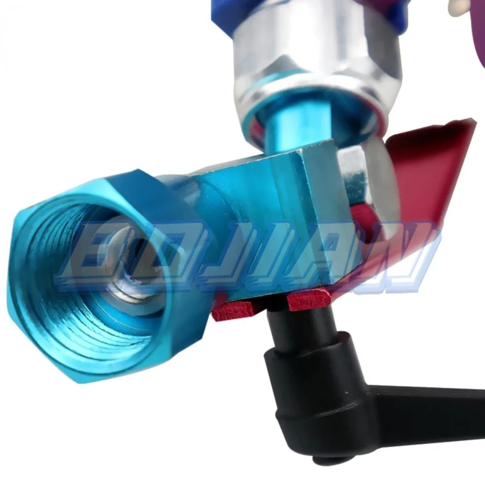 Airless Spray Gun Paint Edger Guide Airless Paint Sprayer Nozzle 315 Tip 10Inch Extension Pole Edge Spray Tool