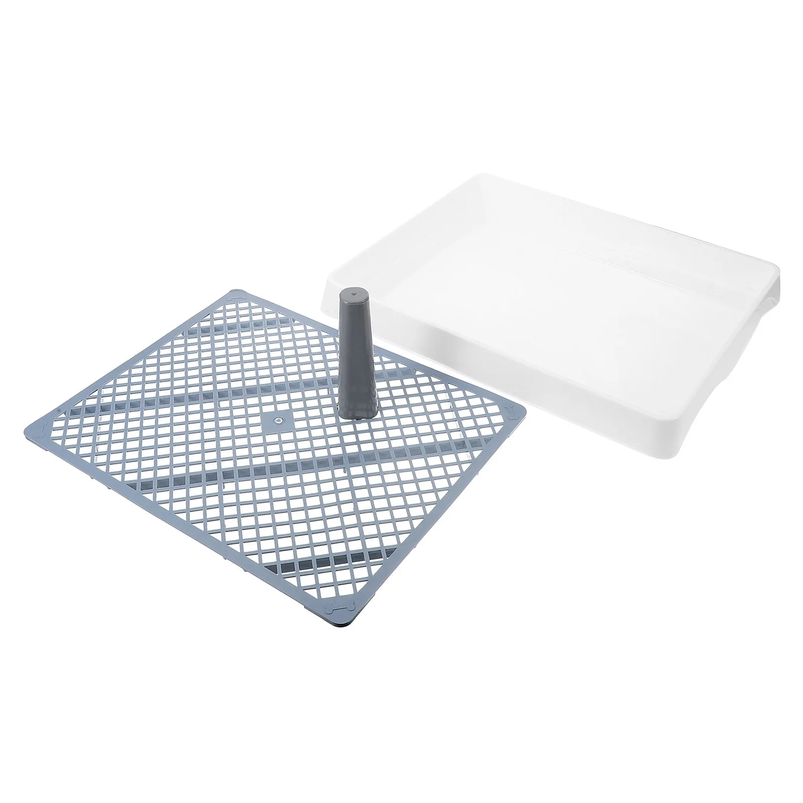 

Grid Dog Toilet Puppy Potty Train Potty Plastic Durable Wear Resistance Compact Size Lightweight Pet Accessory