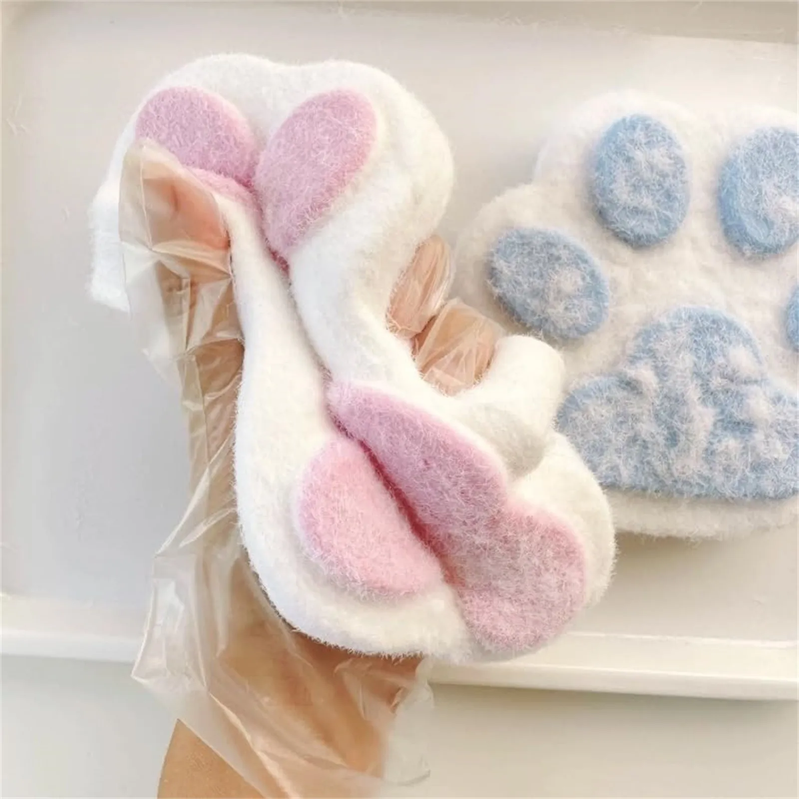 Big Cat Foot Taba Squishy Silicone Fuzzy Cat Paw Squishy Marshmallow Cat Paw Squeeze Toy Anti Stress Release Hand Relax